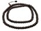 The Bead Chest Bodhi Seed Mala Prayer Beads: Round 12mm Natural Dark Brown